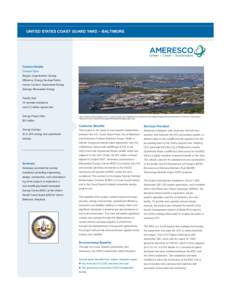 US Coast Guard Yard Baltimore Partners with Ameresco for ESPC and CoGen Project