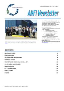December 2013, issue noAMF ExCo members visiting the 3CV test lab in Santiago, Chile more  The AMFI Newsletter is prepared for the