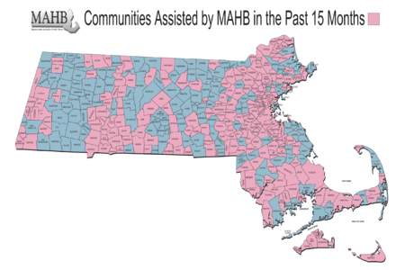 MAHB Communities Assisted by MAHB in the Past 15 Months Massachusetts Association of Health Boards MERRIMAC  WEST NEWBURYPORT