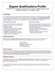 Pedagogy / Integrative Knowledge Portfolio Process / Lifelong learning / European Qualifications Framework / Education / Educational psychology / Alternative education