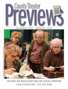 Previews County Theater 66  Emily Watson, Samantha Morton, Philip Seymour Hoffman and Tom Noonan in SYNECDOCHE, NEW YORK