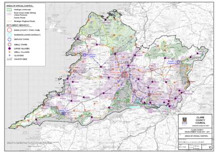 Clare County Development PlanMap C Areas of Special Control