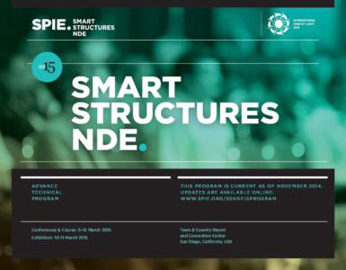 SMART STRUCTURES NDE• ADVANCE TECHNICAL PROGRAM