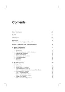 Contents List of Contributors xiii  Symbols