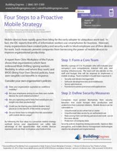 Four Steps to a Mobile Program- Pg1ai