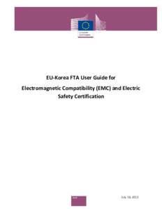 EU-Korea FTA : User Guide for