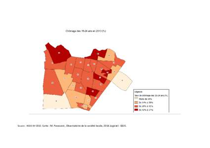 Source : INSEE RPCarte : M. Pavasovic, Observatoire de la société locale, 2014.Logiciel : QGIS.   