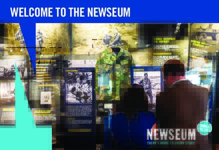WELCOME TO THE NEWSEUM  SUMM FALL 20ER/ 15