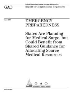 Management / Medicine / Federal Emergency Management Agency / Disaster preparedness / Emergency management / Disaster Medical Assistance Team / Office of the Assistant Secretary for Preparedness and Response / Public health emergency / ESAR-VHP / United States Public Health Service / United States Department of Health and Human Services / Public safety