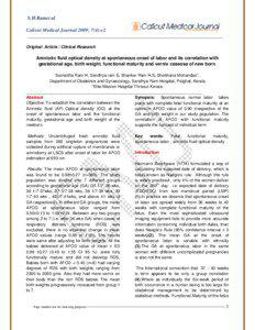 S.H.Ramet al Calicut Medical Journal 2009; 7(4):e2 ______________________________________________________________________________