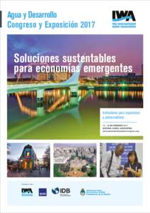 Water and Development Agua y Desarrollo Congressy Exposición & Exhibition2017