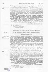 c8 Columbus[removed]PROCLAMATIONS—SEPT. 23, 1957