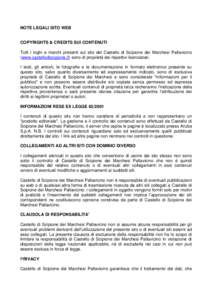 Microsoft Word - Note Legali Sito Castello di Scipione.docx