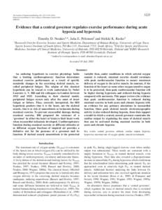 3225  The Journal of Experimental Biology 204, 3225–[removed]Printed in Great Britain © The Company of Biologists Limited 2001 JEB3286