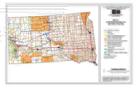 U.S. DEPARTMENT OF THE INTERIOR Bureau of Land Management South Dakota Field Office Draft RMP\EIS