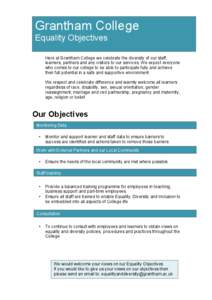 Microsoft Word - E&D Objectives.docx