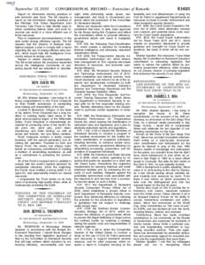 September 15, 2010  Report on information sharing practices of joint terrorism task force. The bill requires a report on the information sharing practices of the FBI-New York Police Department Joint