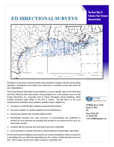 EII DIRECTIONAL SURVEYS  The Best Way To Enhance Your Seismic Interpretation