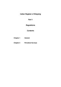 Indian Register of Shipping / Shipping / Internal Revenue Service / Water / International Association of Classification Societies / American Bureau of Shipping / Classification societies / Naval architecture / Transport