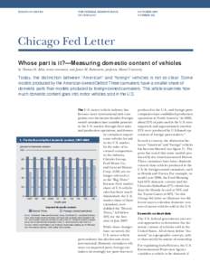 Whose part is it?—Measuring domestic content of vehicles;