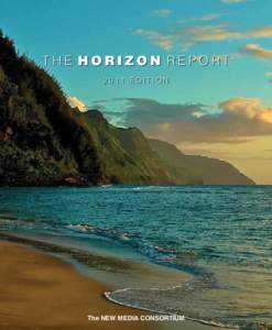 T H E  H O R I Z O N  R E P O R T 2011 EDITION The New Media Consortium  The 2011 Horizon Report is made possible via a grant from HP