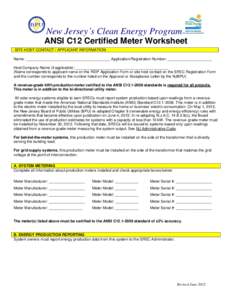 Measurement / Technology / Electric power / Electricity meter / Public services / Meter Point Administration Number / E-meter / Solar renewable energy certificate / Automatic meter reading / Energy / Measuring instruments / Electric power distribution