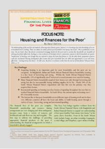 Microsoft Word - Home Ownership_financial diaries_2006 version 7.doc