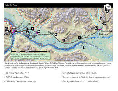 Alaska / Chitina /  Alaska / Geography of the United States / McCarthy /  Alaska / Wrangell–St. Elias National Park and Preserve / Valdez–Cordova Census Area /  Alaska / McCarthy Road