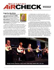 August 24, 2015, Issue 462  Fight For Her Write Hi-Fi Fusion’s Todd Cassetty has helped create content for artists including Taylor