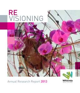 RE VISIONING Annual Research Report 2013  ‘My Fair Lady’ 2013 by Megan Parker