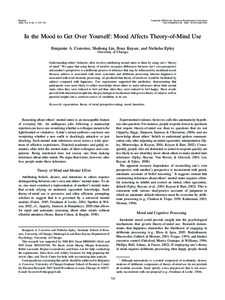 Emotion 2008, Vol. 8, No. 5, 725–730 Copyright 2008 by the American Psychological Association/$12.00 DOI: a0013283