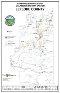 Kiamichi River / Poteau River / Lake Wister / Le Flore County /  Oklahoma / U.S. Route 271 / Geography of Oklahoma / Geography of the United States / Oklahoma