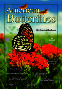 American  Butterflies Volume 21: Numbers 3/4