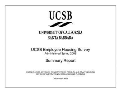 University of California / University of California /  Santa Barbara / Affordable housing / Higher education / California / Association of Public and Land-Grant Universities / Real estate / Association of American Universities