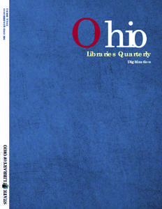 Ohio Libraries Quarterly Vol. 1 Issue 1