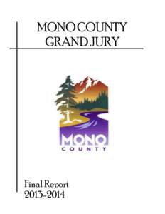MONO COUNTY GRAND JURY        