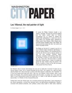 Art movements / Leo Villareal / Lighting / Light-emitting diodes / Optoelectronics / Olafur Eliasson / Frank Stella / Conner Contemporary Art / Blinky / Modern art / Art history / Visual arts