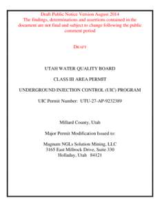 Clean Water Act / Natural gas storage / Environment of the United States / Law / Humanities / Code of Federal Regulations / Title 40 of the Code of Federal Regulations / United States Environmental Protection Agency