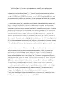 RENCONTRES DE VALOIS DU 4 DECEMBRE 2012 SUR L’HOMOPARENTALITE  Grand succès du débat organisé par Jean Luc CADEDDU autour des interventions des Docteurs Edwige ANTIER et Daniel SCIMECA et de l’avocat Xavier DEROUX