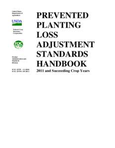 United States Department of Agriculture Federal Crop Insurance