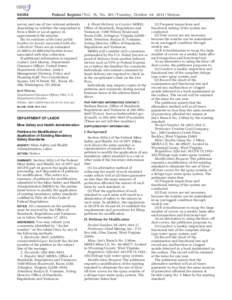 [removed]Federal Register / Vol. 76, No[removed]Tuesday, October 18, [removed]Notices Jerri Murray, Department Clearance Officer, PRA, U.S.