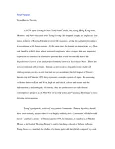 Microsoft Word - Tseng Kwong Chi Lilly Wei Final.doc