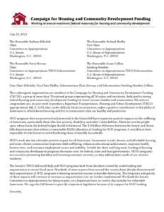Microsoft Word - CHCDF letter to Senate re S.1243 on floor formatted[removed]