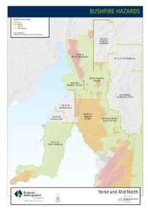 BUSHFIRE HAZARDS Bushfire Prone Areas High Medium General (Not Mapped)