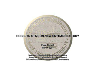 Blue Line / Transportation in Arlington County /  Virginia / Rosslyn / Foggy Bottom – GWU / Elevator / Escalator / Washington Metro / Orange Line / Silver Line