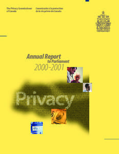 Annual Report to Parliament[removed]