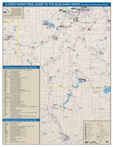 Watonwan River / Blue Earth County /  Minnesota / Blue Earth River / Mankato /  Minnesota / Minnesota River / Rapidan / Geography of Minnesota / Minnesota / Mankato – North Mankato metropolitan area