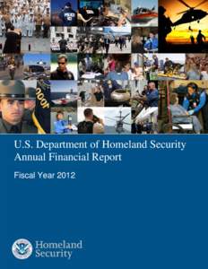 DHS FY 2012 Annual Financial Report