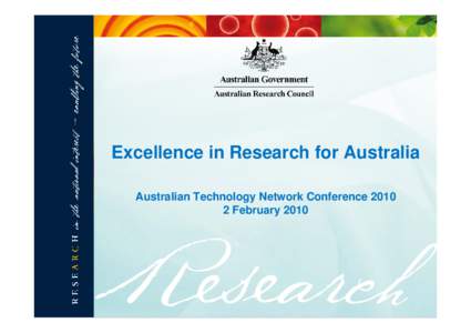 Research / Evaluation / Education / Knowledge / Information / Excellence in Research for Australia / Email / Academic discipline