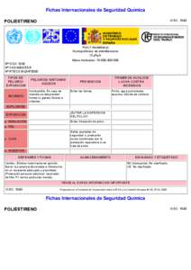 Nº CAS[removed]International Chemical Safety Cards (WHO/IPCS/ILO)